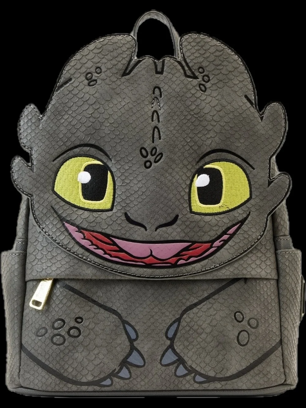 Loungefly How To Train Your Dragon Toothless Mini Backpack With Wings